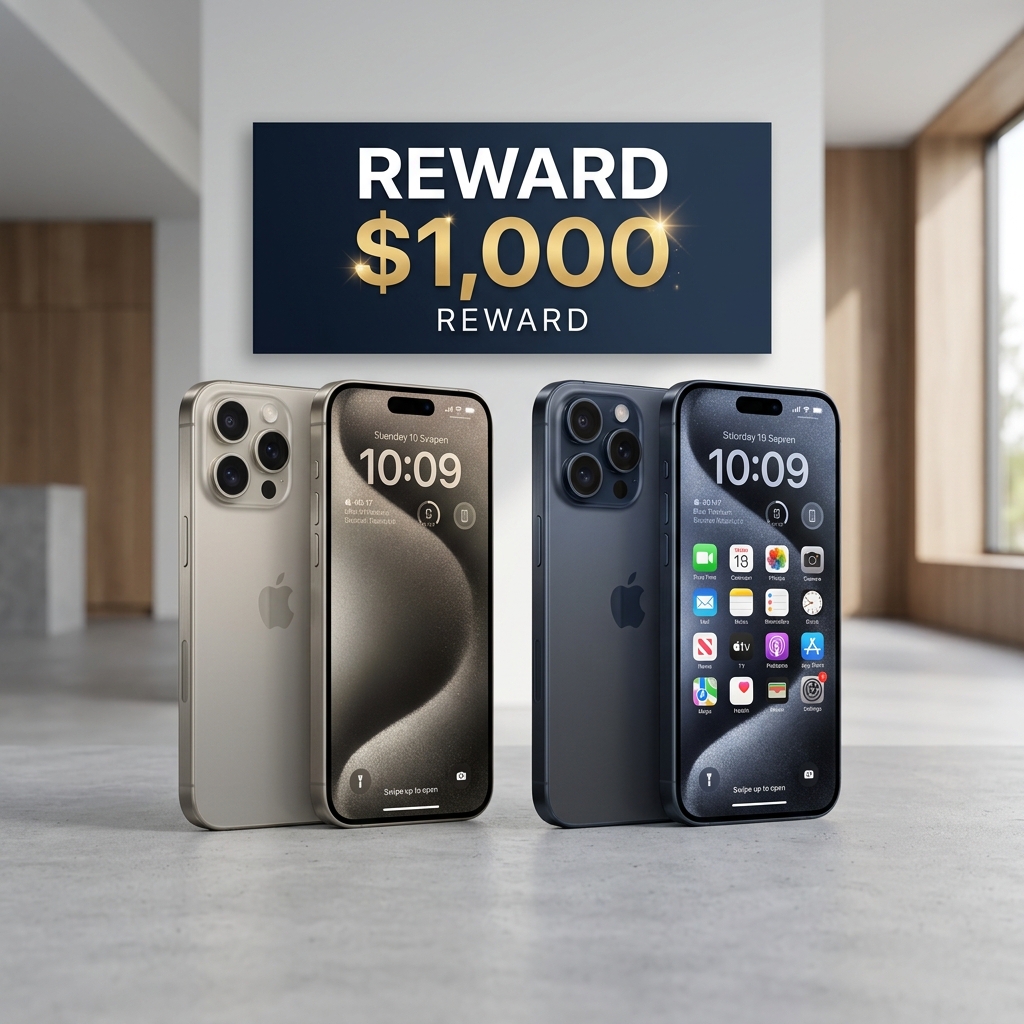 $1,000 iPhone 15 Rewarded Discovery Offer